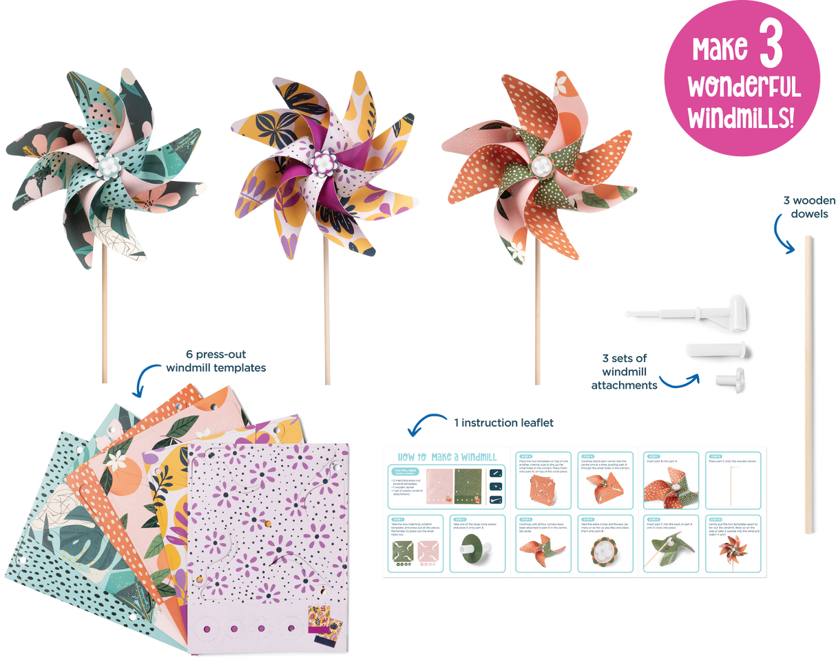Windmill Make Play Set - Educational Vantage