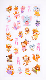 Dancing Dreamers - Glitter Sticker Set - Educational Vantage