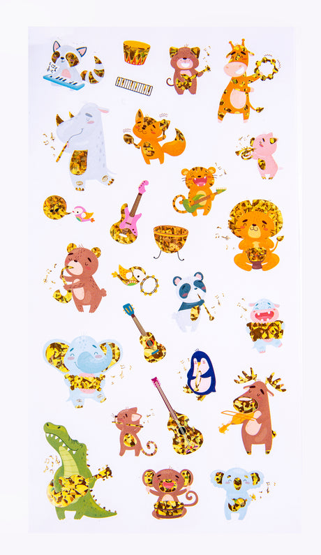 Jungle Jamboree - Holo Sticker Set - Educational Vantage