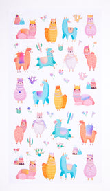 Llama Love - Holo Sticker Set - Educational Vantage