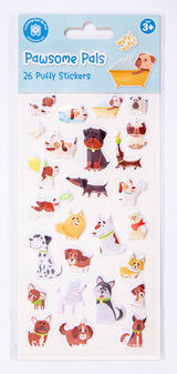 Pawsome Pals - Puffy Sticker Set - Educational Vantage
