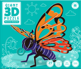 Giant 3D Puzzle - Beautiful Butterfly - Educational Vantage