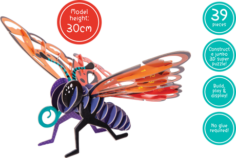 Giant 3D Puzzle - Beautiful Butterfly