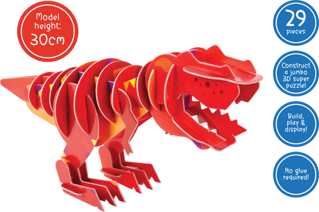 Giant 3D Puzzle - Terrific T. Rex