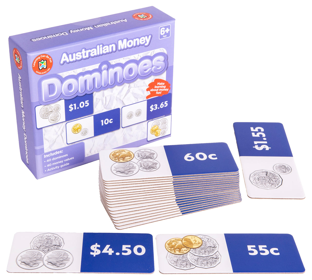 Australian Money Dominoes - Educational Vantage