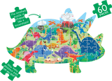 Dinosaur Friends Shaped Floor Puzzle