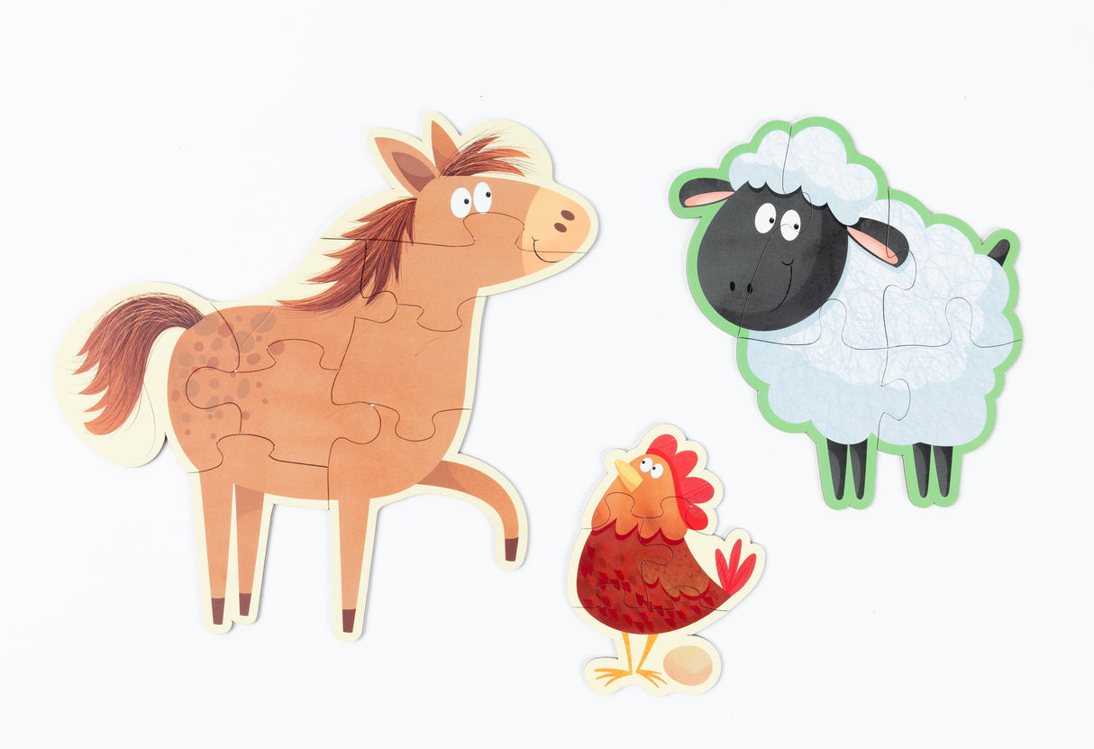 My First Puzzles: On the Farm