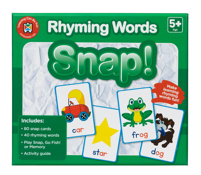 Rhyming Words Snap - Educational Vantage