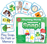 Rhyming Words Snap - Educational Vantage