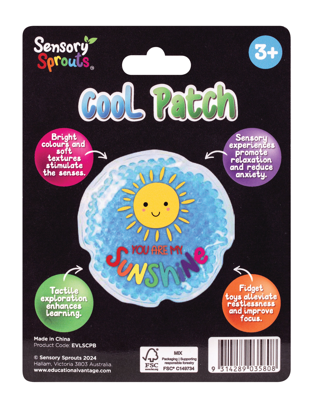 Cool Patch Blue - Educational Vantage
