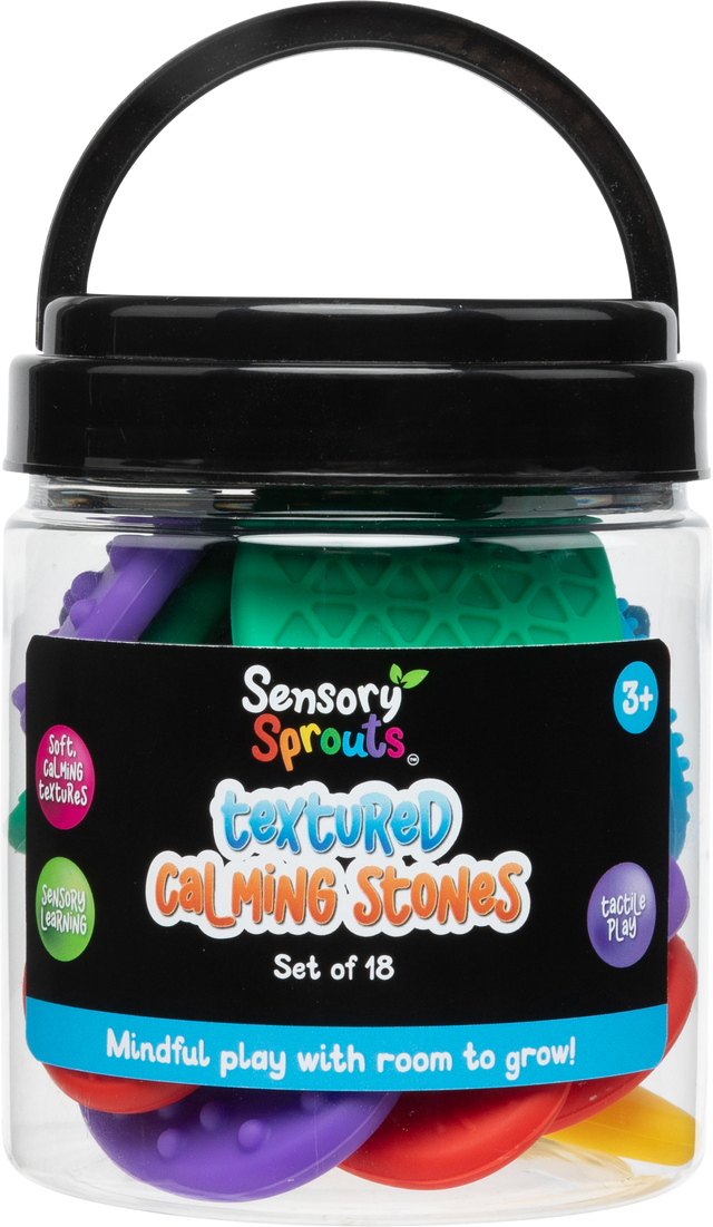 Textured Calming Stones Set - Educational Vantage