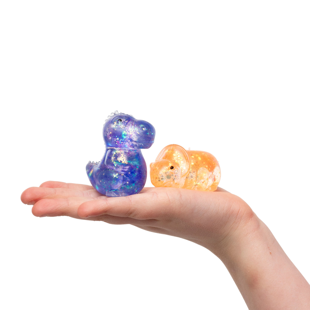 Squeeze Glitter Dinosaurs Jar - Educational Vantage