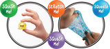 Squeeze Glitter Sea Life Jar - Educational Vantage