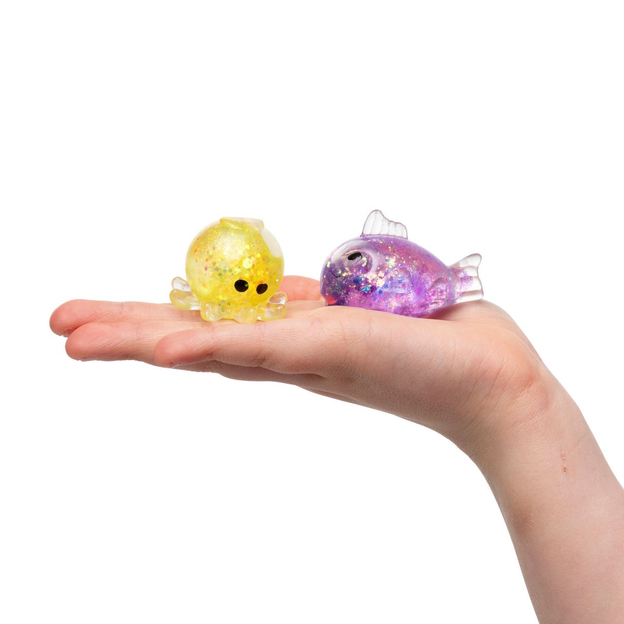 Squeeze Glitter Sea Life Jar - Educational Vantage
