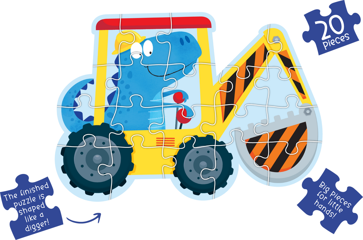 Dino Digger: Digger Shaped Puzzle