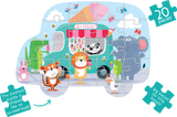Ice Cream Party Truck Shaped Puzzle