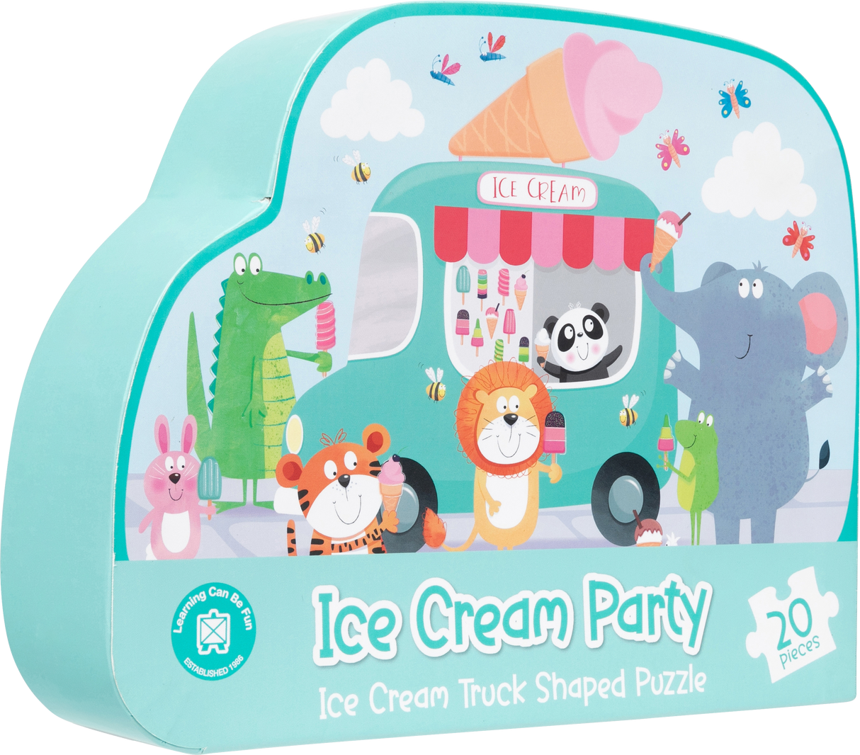 Ice Cream Party Truck Shaped Puzzle