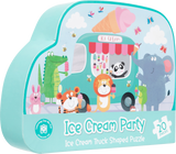 Ice Cream Party Truck Shaped Puzzle
