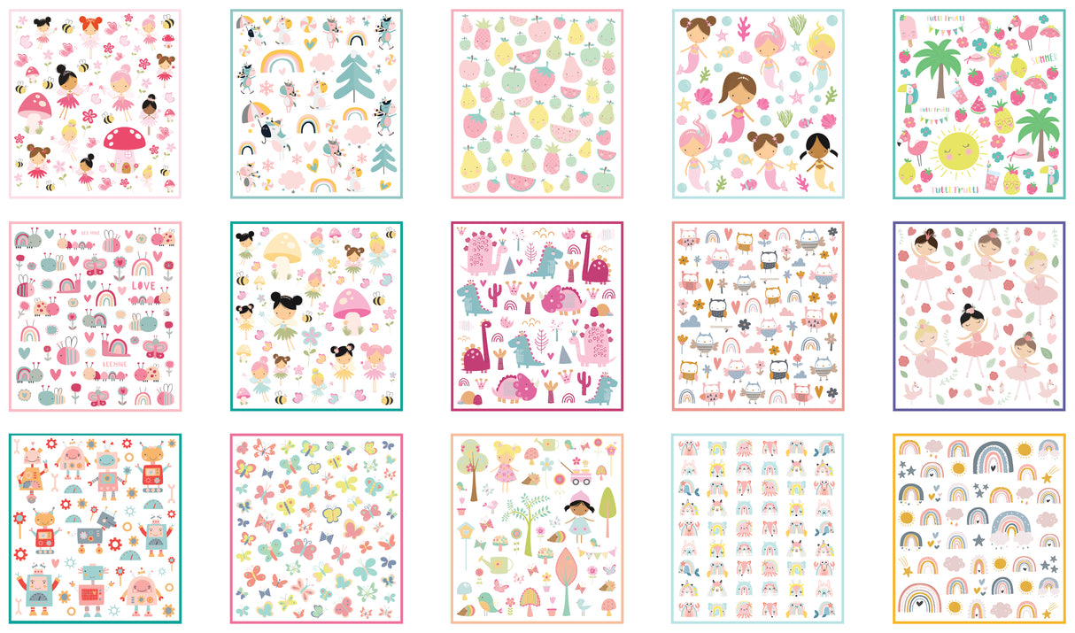 Away with the Fairies Sticker Set!