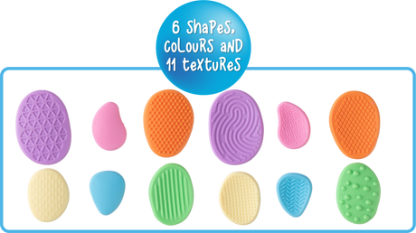 Textured Pastel Calming Stones Set