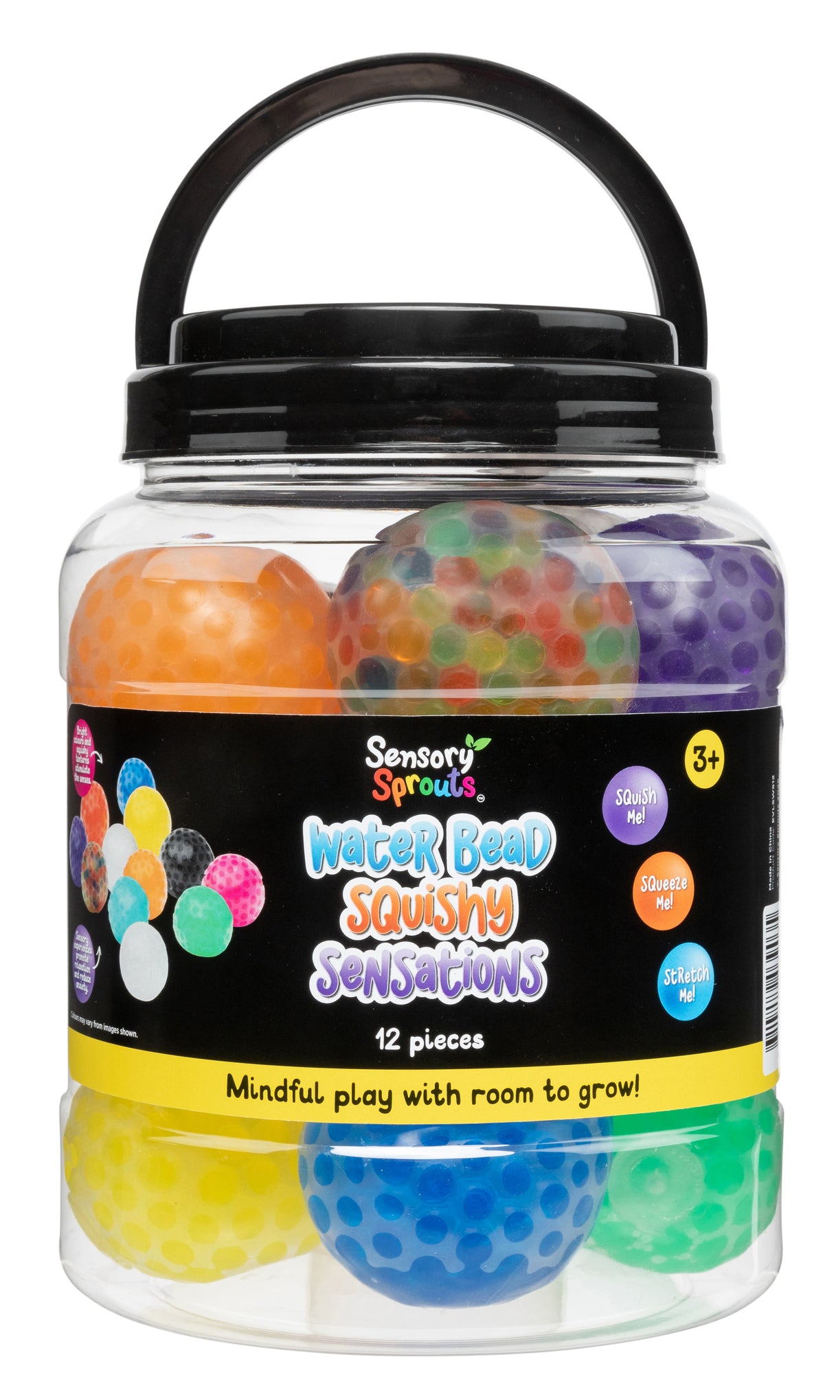 Water Bead Squishy Sensations Jar - Educational Vantage