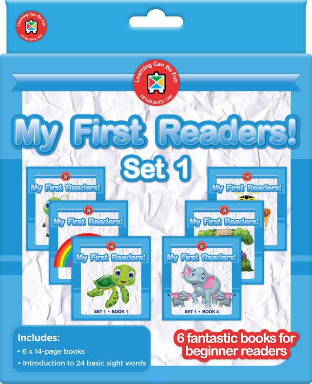 My First Readers! Set 1 | Educational Vantage