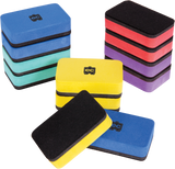 Mini Magnetic Whiteboard Erasers Set of 10