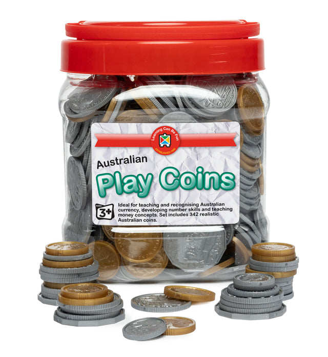 Play Money Coin Jar - Educational Vantage