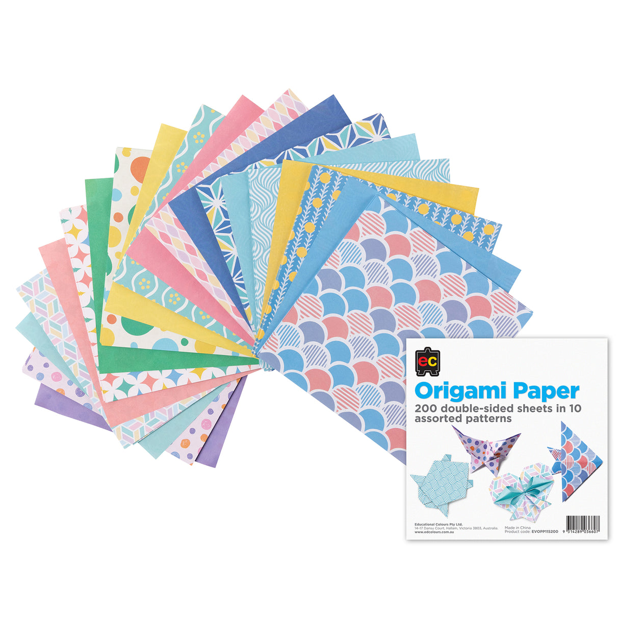 Origami Paper Packet 200 - Patterns