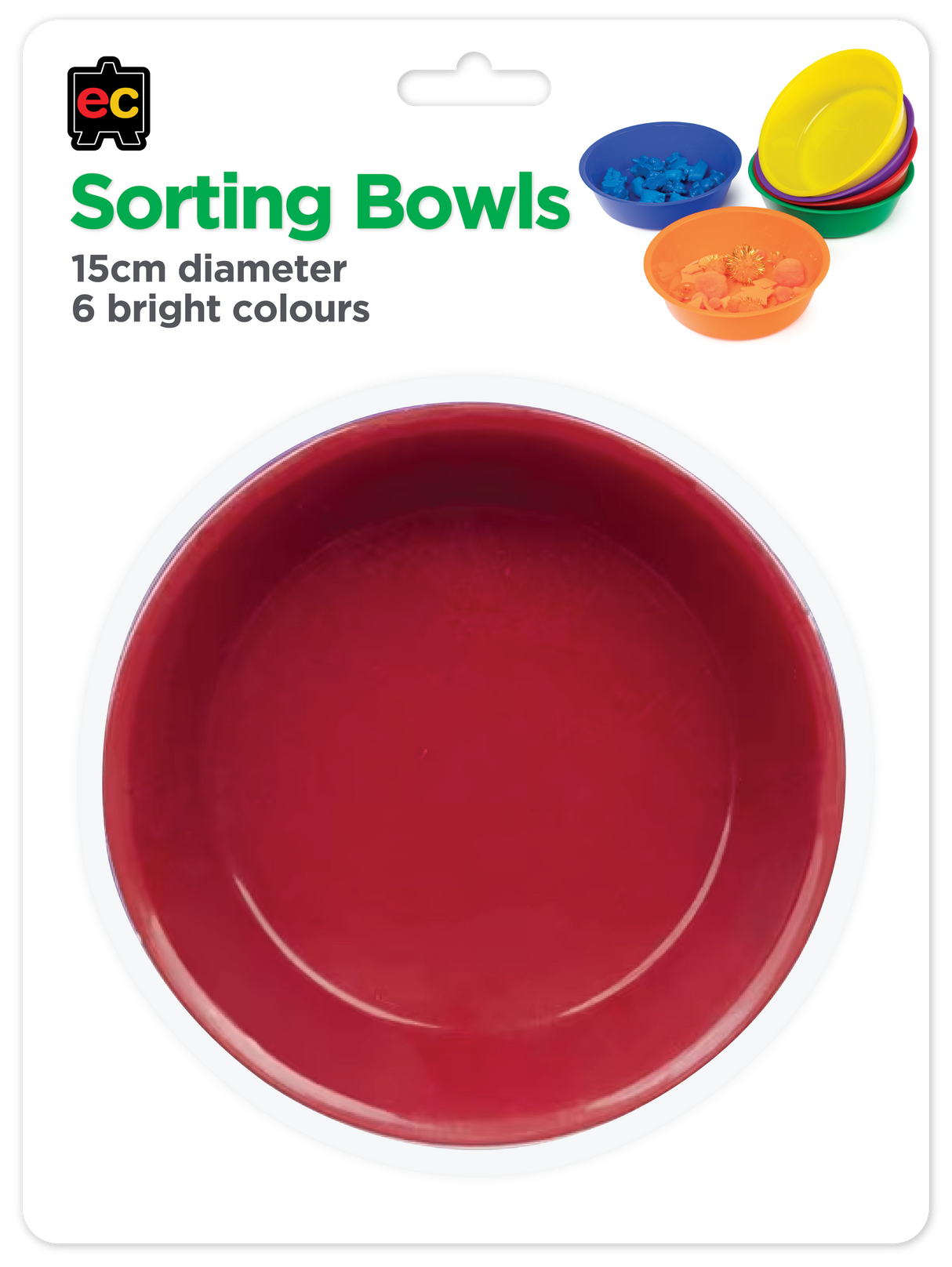 Sorting Bowls 15cm 6p