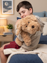 Mini & Me Weighted Plush - Puppy Peace