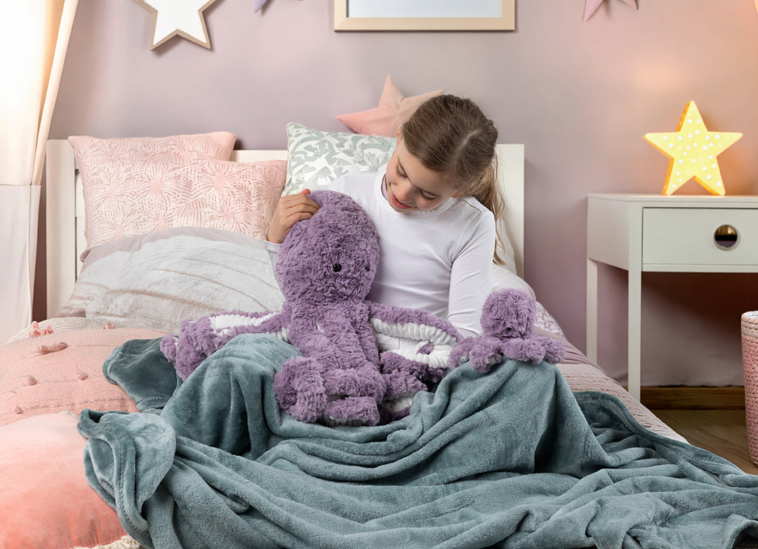 Mini & Me Weighted Plush - Octopus Oasis
