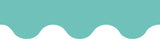 Growing Minds Teal Rolled Scalloped Border