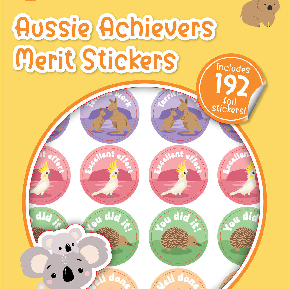 Aussie Achievers Merit Sticker Book