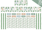 Eucalyptus Essentials Birthday Bulletin Board Set