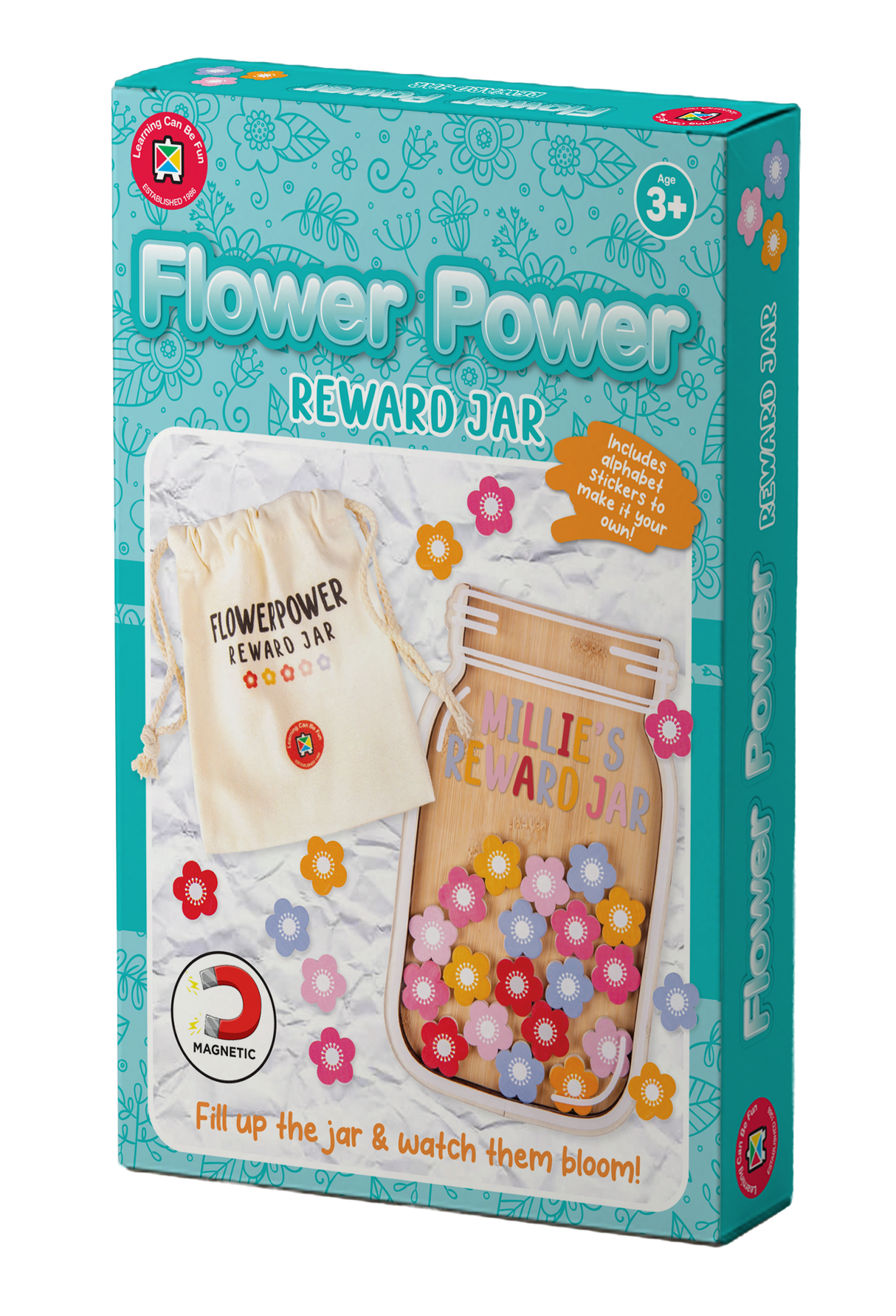 Flower Power Reward Jar