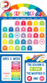 Giggle & Grow Magnetic Calendar Bulletin Board Set