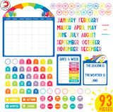 Giggle & Grow Magnetic Calendar Bulletin Board Set