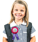 Giggle & Grow Pink Birthday Badge