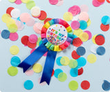 Giggle & Grow Rainbow Birthday Badge