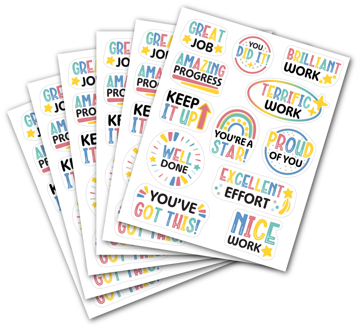 Growing Minds Merit Sticker Book - Educational Vantage
