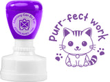 Purr-fect Work Merit Stamp