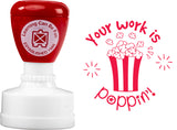 Your Work is Poppin' Merit Stamp