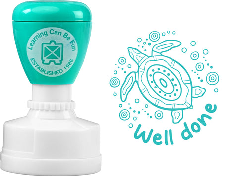Ocean Country Turtle Merit Stamp - Educational Vantage