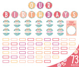 Sacred Country Birthday Bulletin Board Set