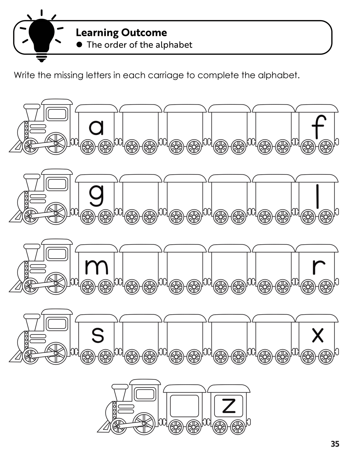 Educational Alphabet Workbook - Educational Vantage