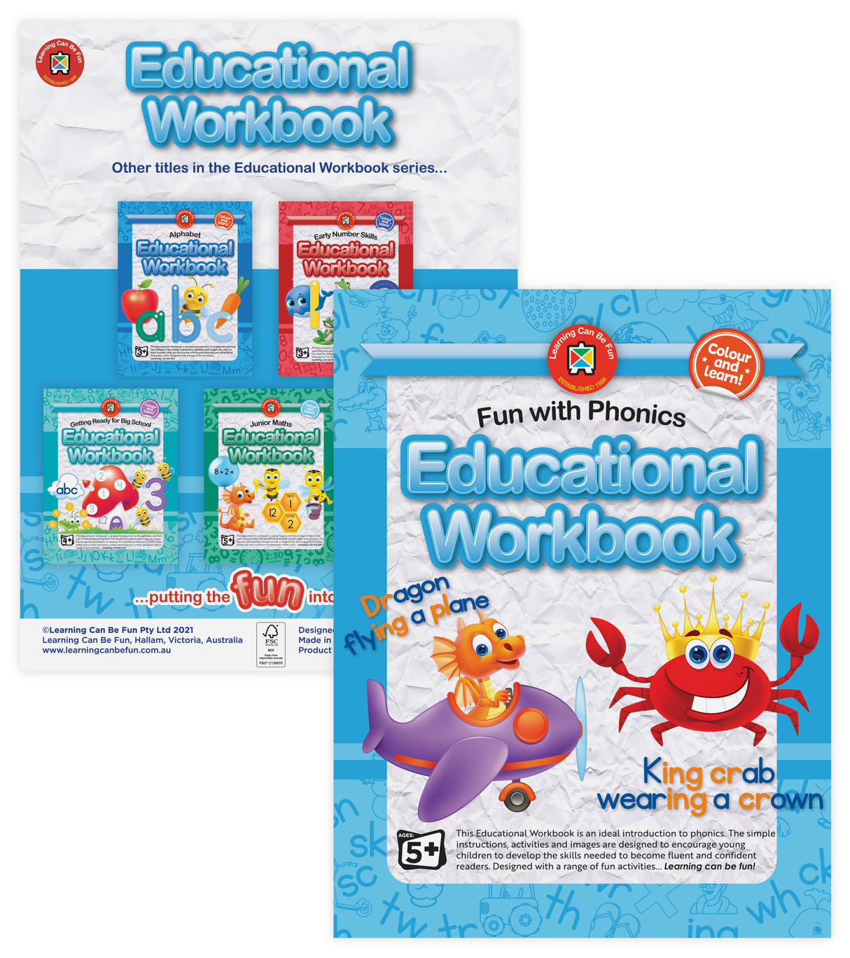 Educational Alphabet Workbook - Educational Vantage