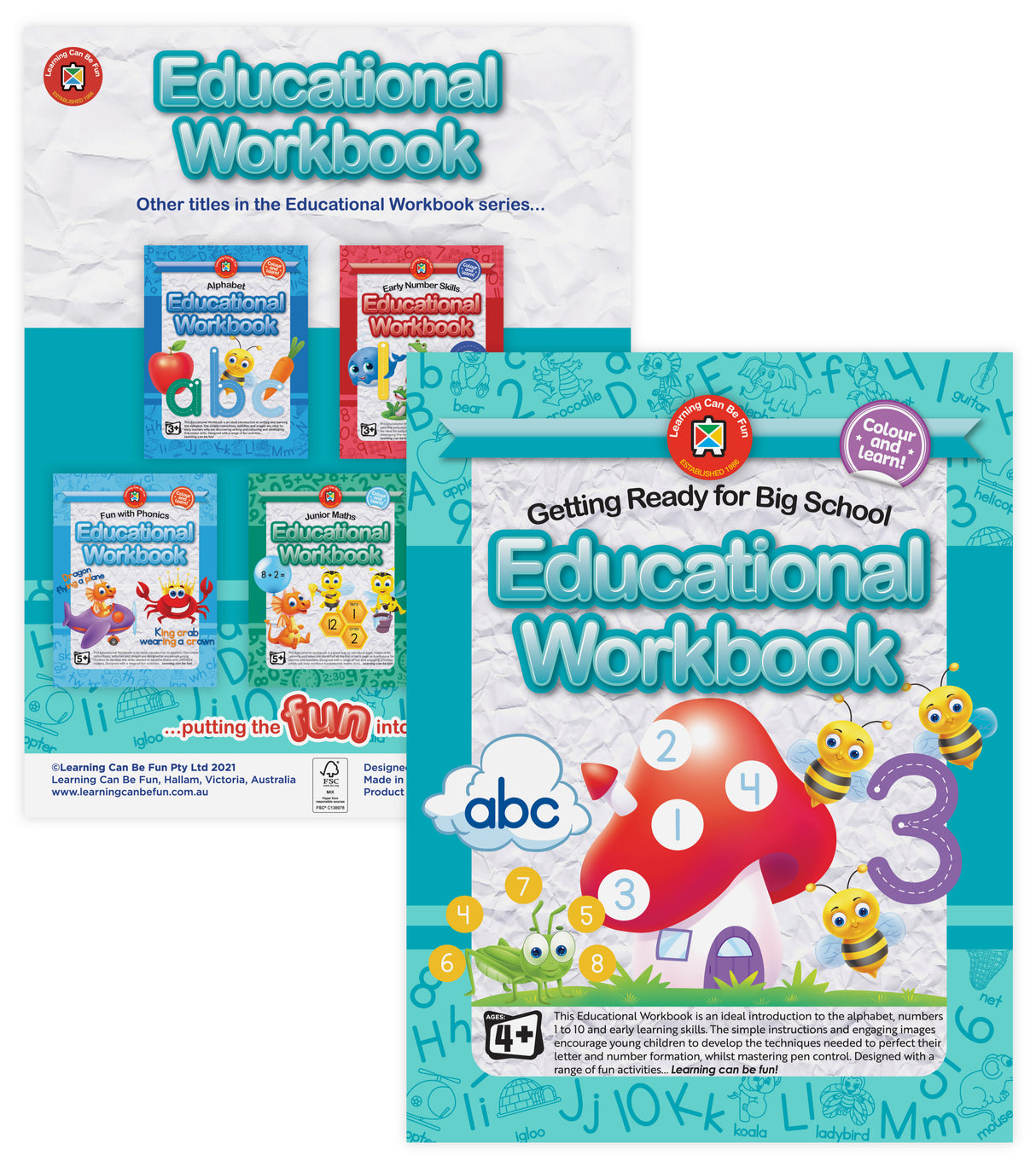 Educational Alphabet Workbook - Educational Vantage