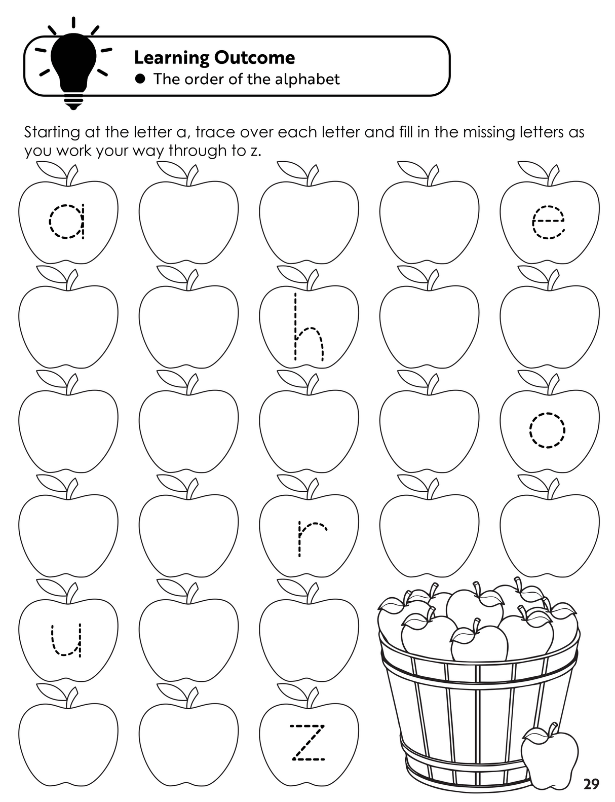 Educational Alphabet Workbook - Educational Vantage