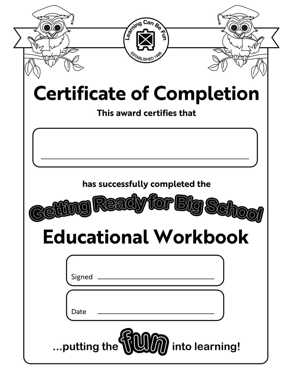 Educational Alphabet Workbook - Educational Vantage